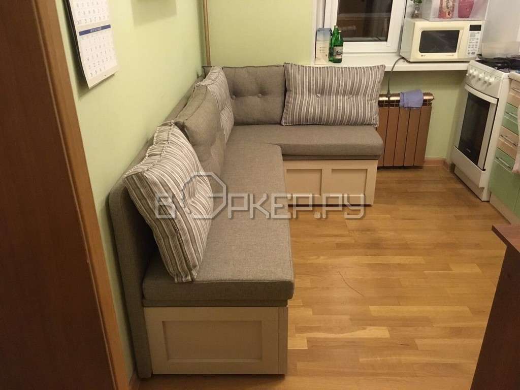 Кухонный уголок Амстердам с рамочными фасадами